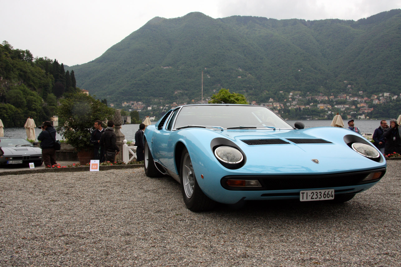 Illustration for article titled Even The Lamborghini Miura's Tires Scream Speed